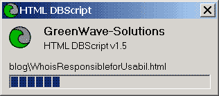 htmldbscript